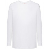 Fruit of the Loom - Kids´ Valueweight Long Sleeve T