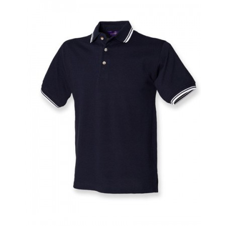 Henbury - Double Tipped Piqué Polo Shirt