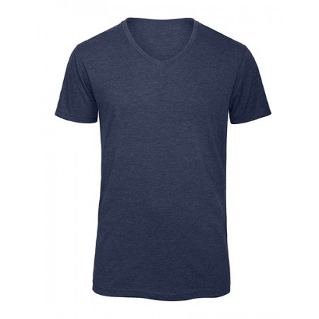 B&C BE INSPIRED - Men´s V-Neck Triblend T-Shirt