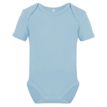 Link Kids Wear - Organic Baby Bodysuit Short Sleeve Bailey 01