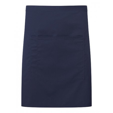 Premier Workwear - Colours Mid Length Apron with Pocket