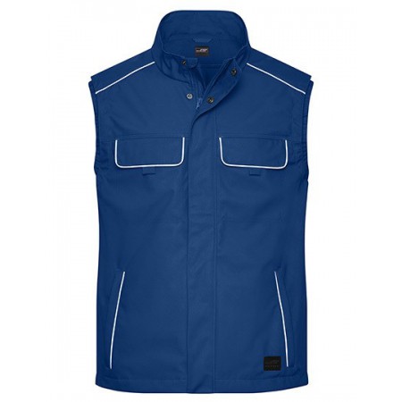 James&Nicholson - Workwear Softshell Light Vest - SOLID -