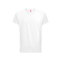 THC FAIR WH. T-Shirt aus 100% Baumwolle. Weiße Farbe
