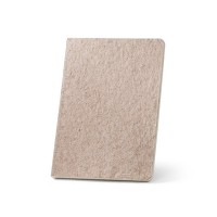 TEAPAD SEMI-RIGID. Notizbuch A5 mit semi-flexiblem Cover aus Teeblattverwertung (65%)