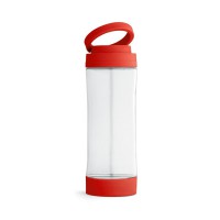 QUINTANA. Sportflasche aus Glas mit PP-Verschluss 390 ml