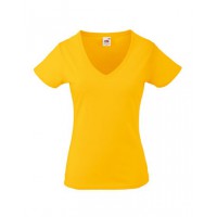 Fruit of the Loom - Ladies´ Valueweight V Neck T