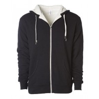Independent - Unisex Sherpa Lined Zip Hooded Jacket