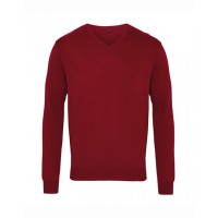 Premier Workwear - Men´s V-Neck Knitted Sweater