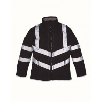 YOKO - Hi-Vis Kensington Jacket With Fleece Lining