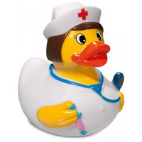 Mbw - Schnabels® Quietsche-Ente Krankenschwester