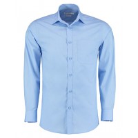 Kustom Kit - Men´s Tailored Fit Poplin Shirt Long Sleeve