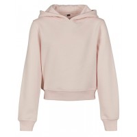 Build Your Brand - Girls Cropped Sweat Hoody