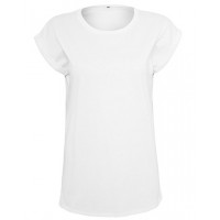 Build Your Brand - Ladies´ Organic Extended Shoulder Tee