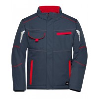 James&Nicholson - Workwear Softshell Padded Jacket - COLOR -