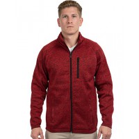 Burnside - Men´s Full Zip Sweater Knit Jacket