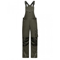 James&Nicholson - Workwear Pants with Bib - SOLID -