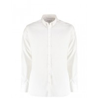 Kustom Kit - Men´s Slim Fit Stretch Oxford Shirt Long Sleeve