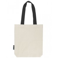 Neutral - Twill Bag With Contrast Handles