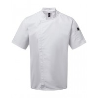 Premier Workwear - Chef´s Zip-Close Short Sleeve Jacket