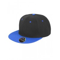 Result Headwear - Bronx Original Flat Peak Snapback Dual Colour Cap