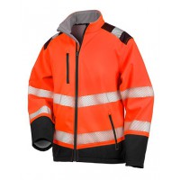 Result Safe-Guard - Printable Ripstop Safety Softshell Jacket