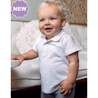 Link Kids Wear - Organic Baby Polo Short Sleeve Teddy 01