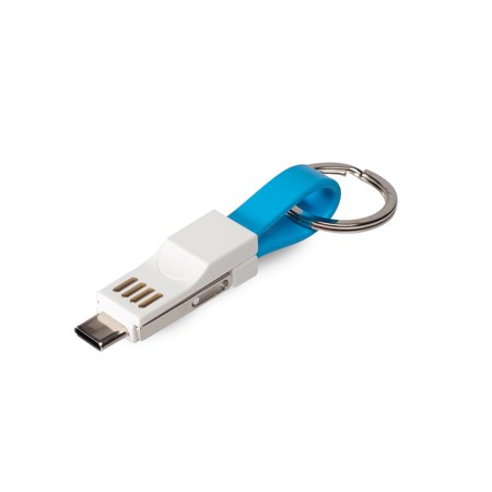 3 in 1 Ladekabel Mini-Blau