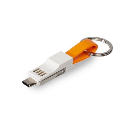 3 in 1 Ladekabel Mini-Orange