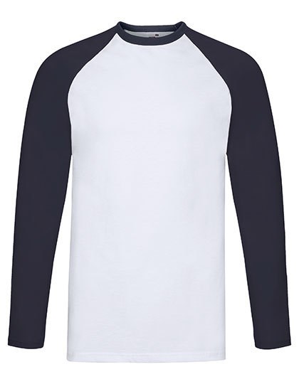 Fruit of the Loom - Long Sleeve Baseball T
